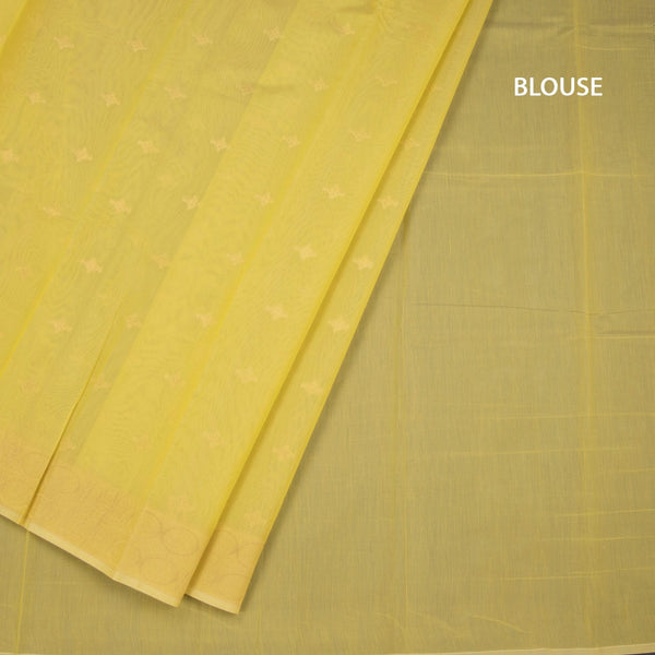 KTSR42055-4-Silk-Cotton-Lime-Yellow-Zari-Worked-Saree-blouse