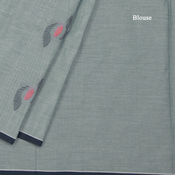 KTSR42059-4-Negamam-Cotton-Grey-Thread-Embossed-Saree-blouse