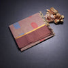 KTSR42065-1-Negamam-Cotton-Peach-Thread-Embossed-Saree-fold