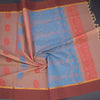 KTSR42065-5-Negamam-Cotton-Peach-Thread-Embossed-Saree-crush