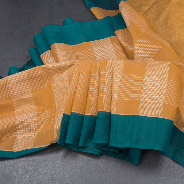 KTSR42071-Silk-Cotton-Pastel-Orange-Thread-Work-Saree-main