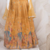 Mustard Yellow Embroided Lehanga Choli
