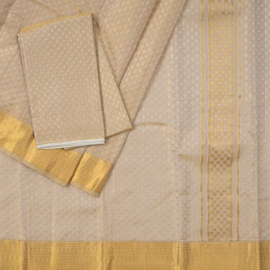 Designer Tissue Embossed Silk Dhoti 8X4 03