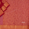 Silk Cotton Red Embroidered Saree 18