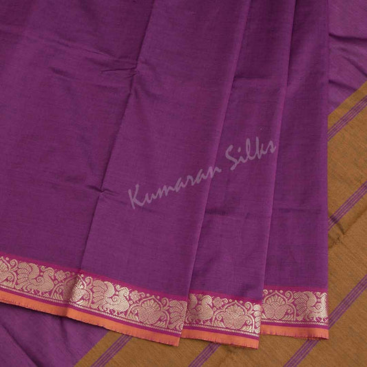 Art Silk Purple Saree