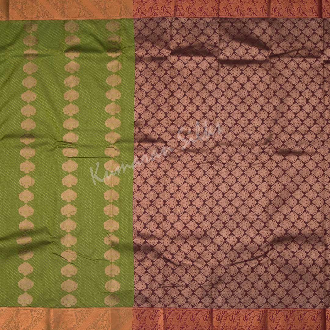 Art Silk Embroidered Light Green Saree 03