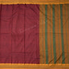 Dharwad Cotton Maroon Saree 19