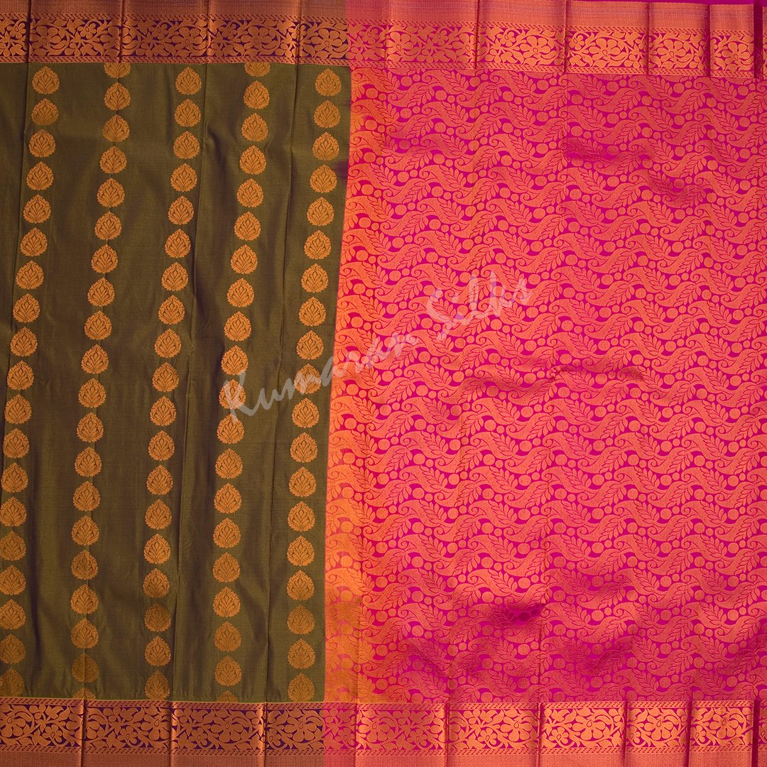 Art Silk Embroidered Shot Colour Saree 09