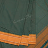 Dharwad Cotton Green Saree 12